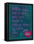 Before You Fall in Love-Cathy Cute-Framed Stretched Canvas
