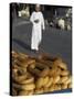 Begele Traditional Arabic Bread with Sesame Seeds, Jaffa Gate, Old City, Jerusalem, Israel-Eitan Simanor-Stretched Canvas