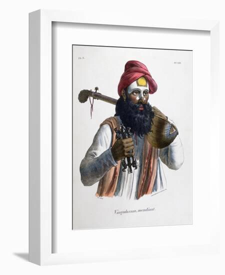 Beggar, 1828-Marlet et Cie-Framed Giclee Print