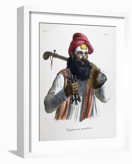 Beggar, 1828-Marlet et Cie-Framed Giclee Print