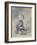 Beggar Boy, About 1780 (Black Chalk and Stump, Heightened with White, on Pale Buff Paper)-Thomas Gainsborough-Framed Giclee Print