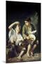 Beggar Boys Eating Grapes and Melon-Bartolome Esteban Murillo-Mounted Art Print