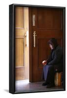 Beggar in Burgersaalkirche, Munich, Bavaria, Germany-Godong-Framed Photographic Print