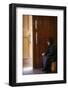 Beggar in Burgersaalkirche, Munich, Bavaria, Germany-Godong-Framed Photographic Print