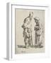 Beggar Man and Beggar Woman Conversing, 1630-Rembrandt van Rijn-Framed Giclee Print