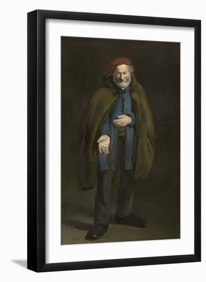 Beggar with a Duffel Coat , 1865-67-Edouard Manet-Framed Giclee Print