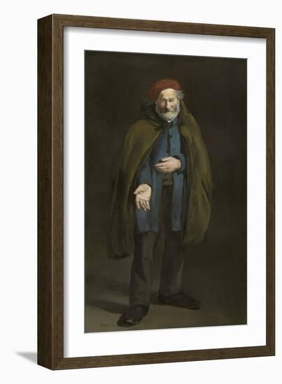 Beggar with a Duffel Coat , 1865-67-Edouard Manet-Framed Premium Giclee Print