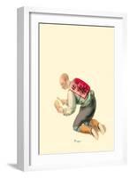 Beggar-George Henry Malon-Framed Art Print