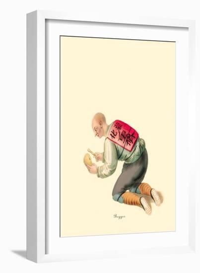 Beggar-George Henry Malon-Framed Art Print