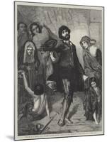 Beggars at a Church Door at Rome-null-Mounted Giclee Print