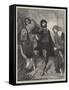 Beggars at a Church Door at Rome-null-Framed Stretched Canvas