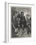 Beggars at a Church Door at Rome-null-Framed Giclee Print