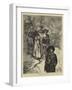 Beggars in Brittany-null-Framed Giclee Print