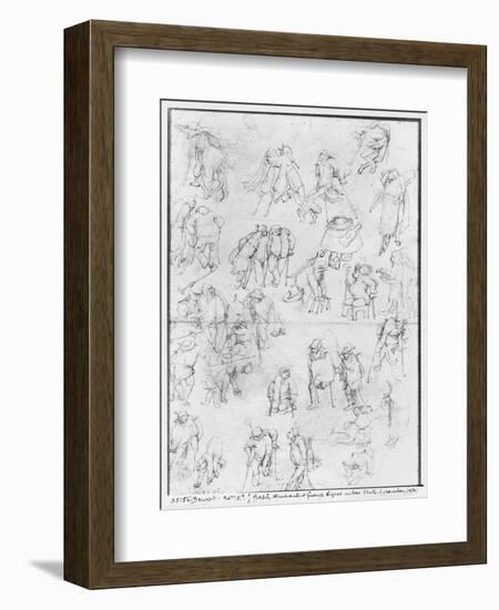 Beggars-Hieronymus Bosch-Framed Giclee Print