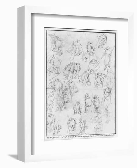 Beggars-Hieronymus Bosch-Framed Giclee Print