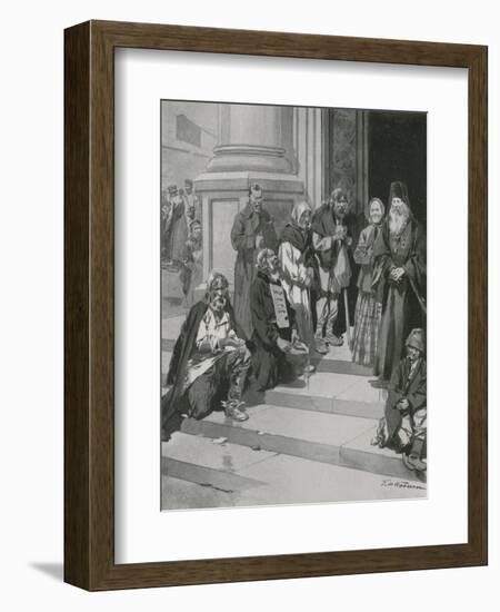 Beggars-Frederic De Haenen-Framed Giclee Print