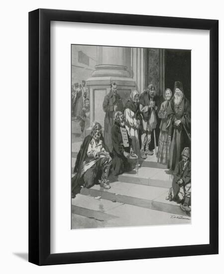 Beggars-Frederic De Haenen-Framed Giclee Print