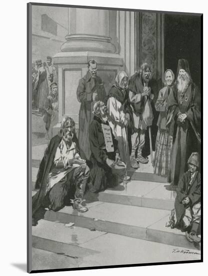 Beggars-Frederic De Haenen-Mounted Giclee Print