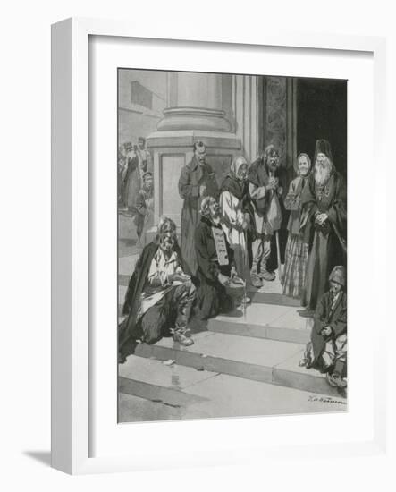 Beggars-Frederic De Haenen-Framed Giclee Print