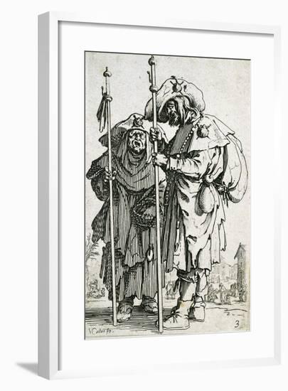 Beggars-Jaques Callot-Framed Giclee Print