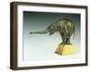 Begging Elephant-Rembrandt Bugatti-Framed Giclee Print