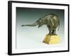 Begging Elephant-Rembrandt Bugatti-Framed Giclee Print