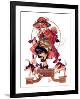 "Begging for Turkey,"December 2, 1933-Joseph Christian Leyendecker-Framed Giclee Print