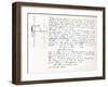 Beginning of Galois's Examination Script for the Concours General, 1829-Evariste Galois-Framed Giclee Print