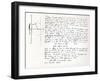 Beginning of Galois's Examination Script for the Concours General, 1829-Evariste Galois-Framed Giclee Print