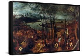 Beginning of Spring - Complete-Pieter Breughel the Elder-Framed Stretched Canvas