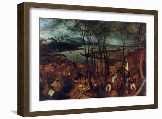 Beginning of Spring - Complete-Pieter Breughel the Elder-Framed Art Print