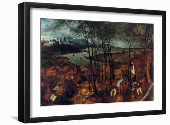 Beginning of Spring - Complete-Pieter Breughel the Elder-Framed Art Print