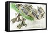 Beginning of the Battle of the Little Big Horn, Montana, USA, June 1876-null-Framed Stretched Canvas