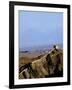 Beginning of the Great Wall, UNESCO World Heritage Site, Jiayuguan, Gansu, China-Porteous Rod-Framed Photographic Print