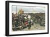 Beginning of the Russian Conquest of Siberia, 1580-null-Framed Giclee Print