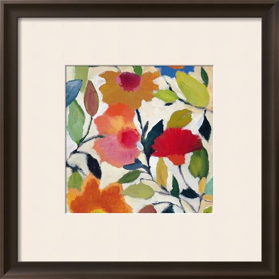 Begonias-Kim Parker-Framed Art Print