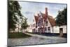 Beguinage of the Vineyard, Bruges, Belgium, C1924-WH Smith-Mounted Giclee Print