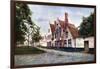 Beguinage of the Vineyard, Bruges, Belgium, C1924-WH Smith-Framed Giclee Print