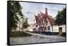 Beguinage of the Vineyard, Bruges, Belgium, C1924-WH Smith-Framed Stretched Canvas