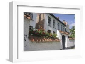 Beguinale House. Bruges, Belgium-Susan Pease-Framed Photographic Print