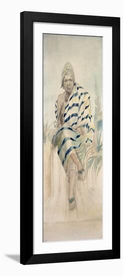 Behanzin the Last King of Dahomey-null-Framed Premium Giclee Print