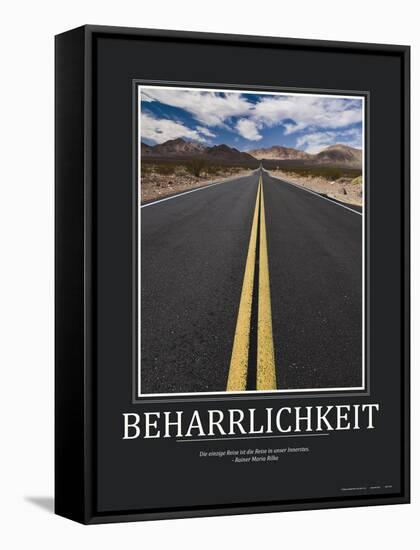 Beharrlichkeit (German Translation)-null-Framed Stretched Canvas