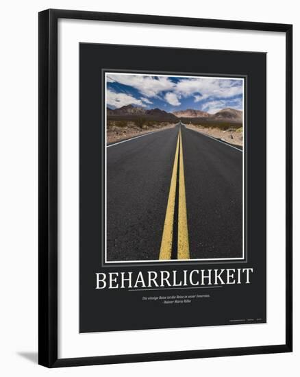 Beharrlichkeit (German Translation)-null-Framed Photo