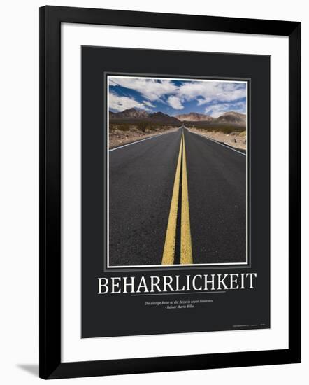 Beharrlichkeit (German Translation)-null-Framed Photo