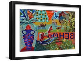 BEHAVE - A Modern Fable-Frances Ferdinands-Framed Premium Giclee Print