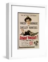 Behave Yourself!, Farley Granger, Shelley Winters, 1951-null-Framed Photo