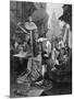 Beheading at Munster-Alphonse Mucha-Mounted Art Print