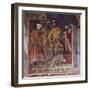 Beheading, Detail from Life of John the Baptist, Cycle of Frescoes, 1405-1435-null-Framed Giclee Print