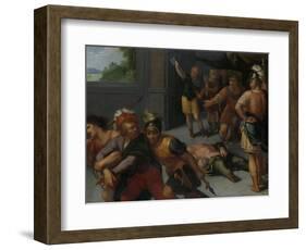 Beheading of Claudius Paulus and the Capture of Julius Civilis-Otto van Veen-Framed Art Print