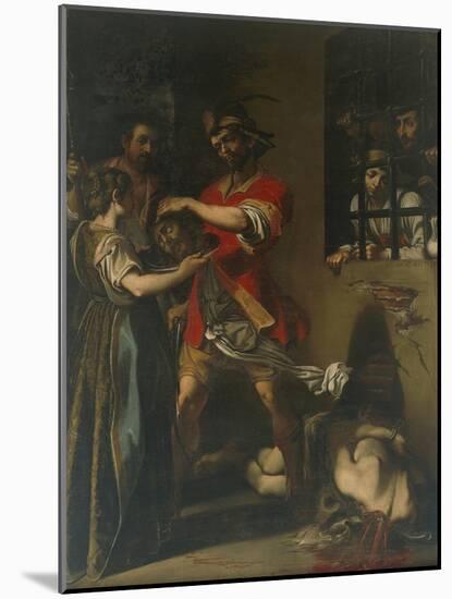Beheading of John the Baptist, 1620-null-Mounted Giclee Print